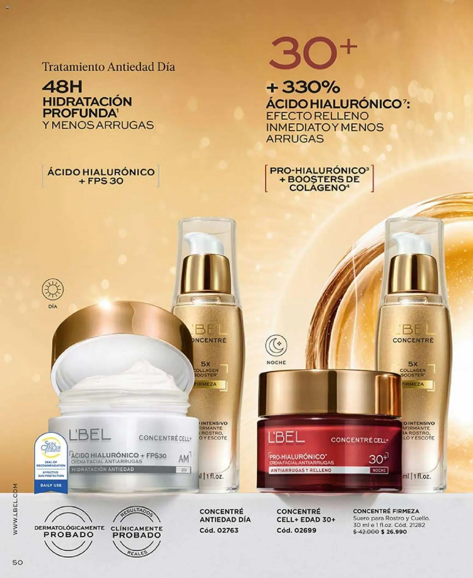 Catálogo L'Bel Campaña2x │ válido desde el 16.01.2026 | Página: 50 | Productos: Cuello, Crema