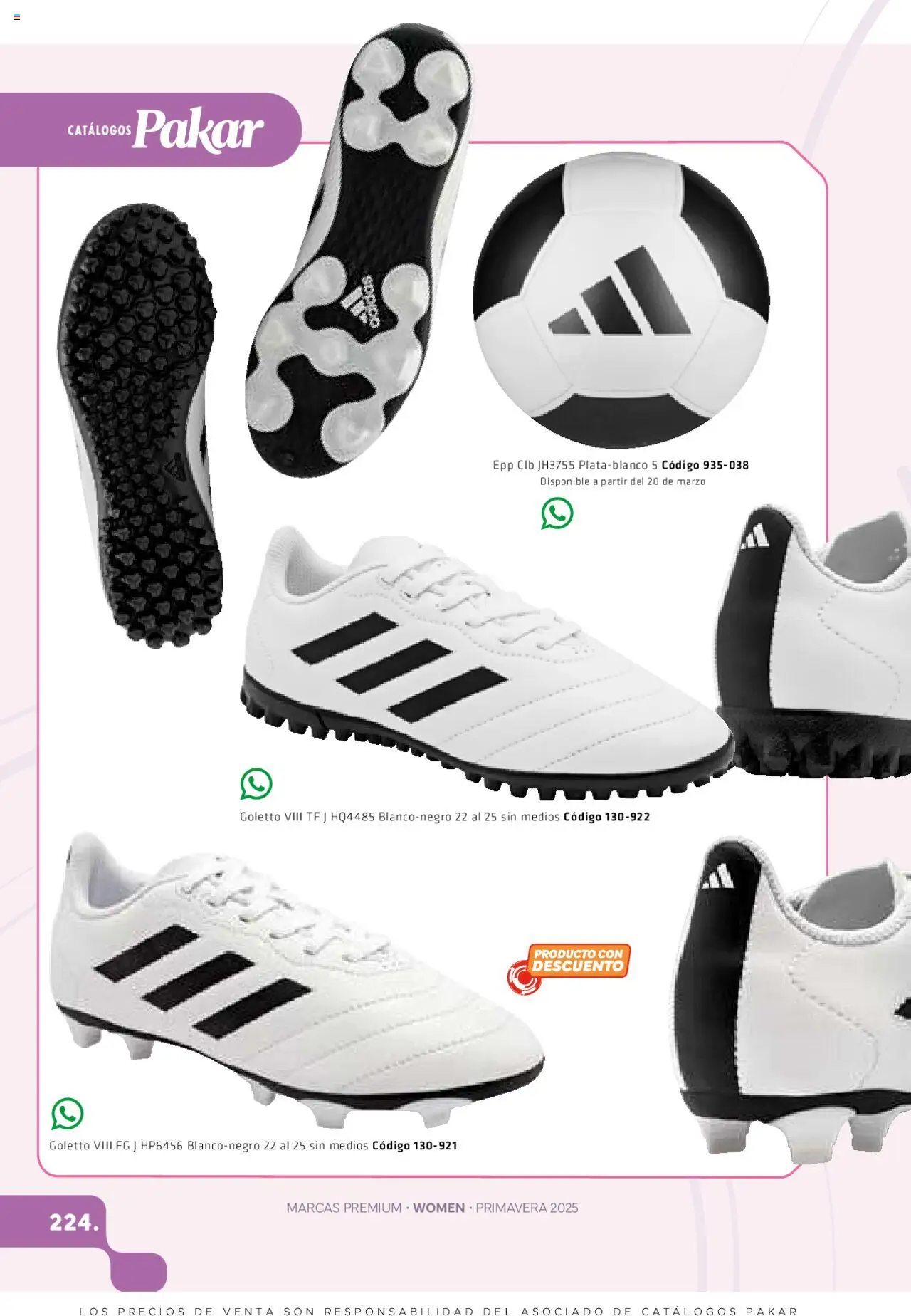Nuevas ofertas de SC Pakar válidas en toda la República Mexicana desde el 06.03.2025. ¡Encuentra las mejores ofertas en SC Pakar catálogo Women! | Página: 224