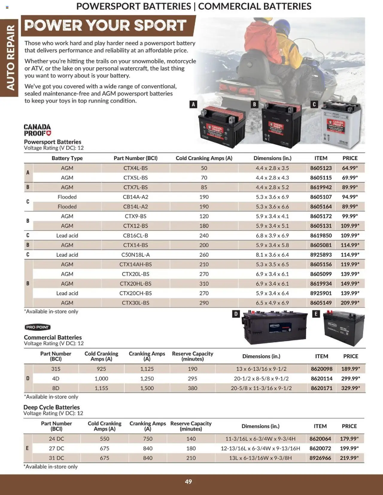 Princess Auto flyer valid from 16.04.2025 | Page: 51 | Products: Battery