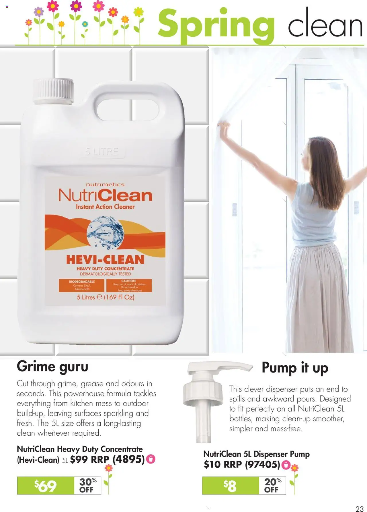 Nutrimetics catalogue - valid from 26.09.2025 | Page: 23 | Products: Cleaner