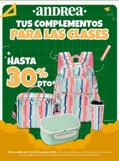 Vista previa de Andrea - Catálogo Regreso a Clases, nuevo folleto de la tienda, válido en México a partir del 10.08.2025