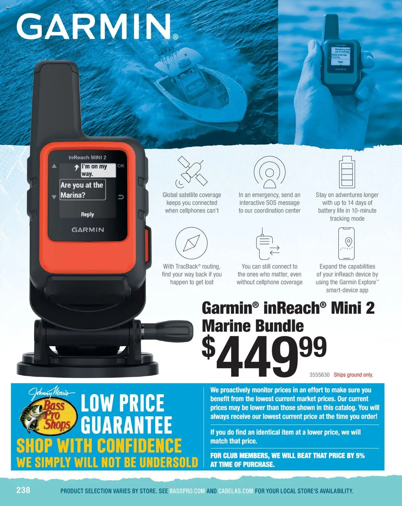 Cabela's Saltwater Specialist 25 - valid from 01.01.2025 | Page: 238 | Products: Battery, Monitor, Satellite