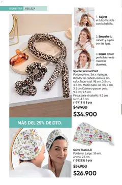 Avon catálogo - Casa&estilo -  Vista previa de la revista de la tienda Avon valido desde el 17.11.2025 | Página: 98 | Productos: Pinza, Rizador de cabello, Toalla