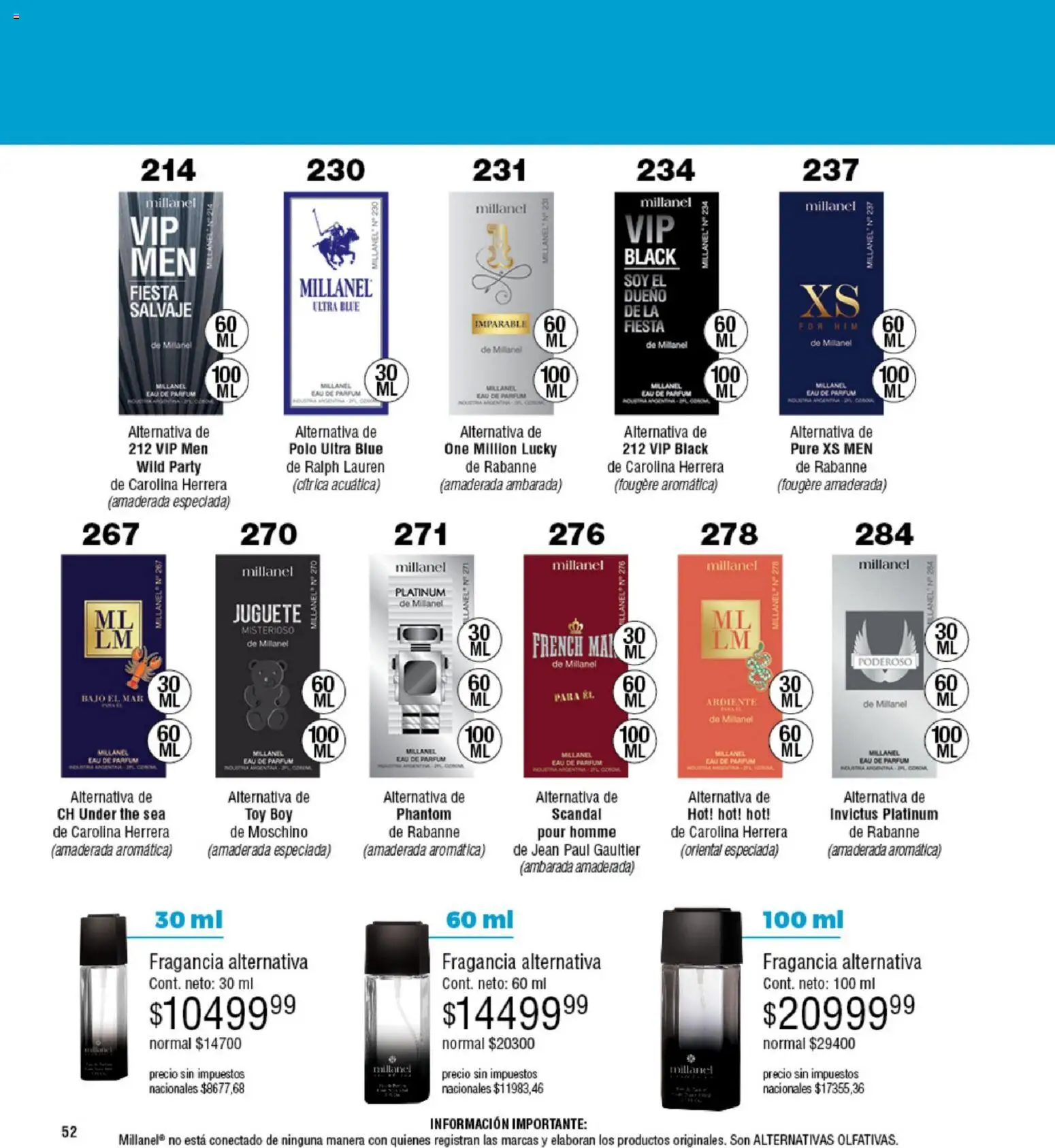 Millanel - Catálogo │ válido desde el 02.02.2026 | Página: 52 | Productos: Jean, Fragancia