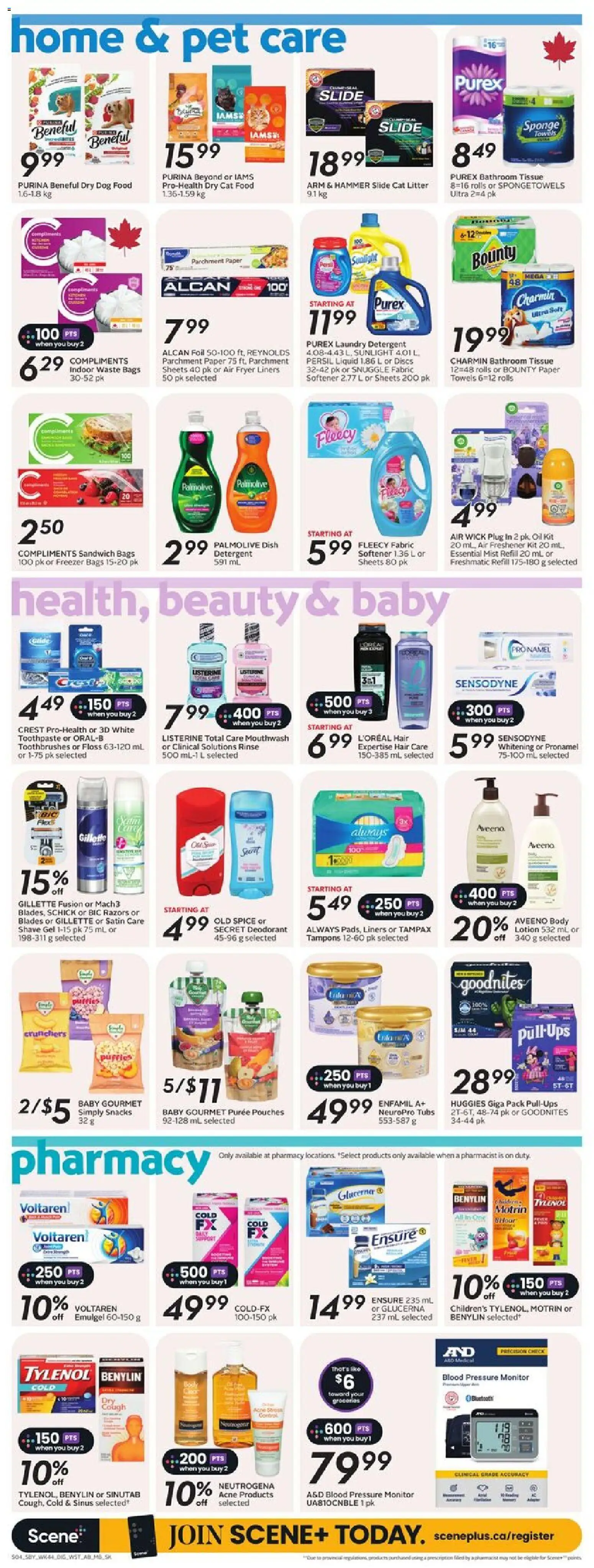Sobeys flyer valid from 26.02.2026 | Page: 12 | Products: Deodorant, Toothpaste, Mouthwash, Oil