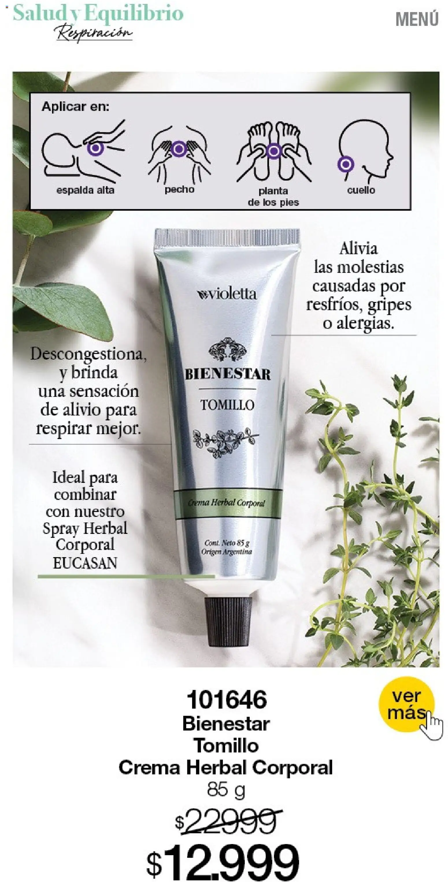 Violetta - Violetta Cosméticos │ válido desde el 23.04.2026 | Página: 10 | Productos: Planta, Crema