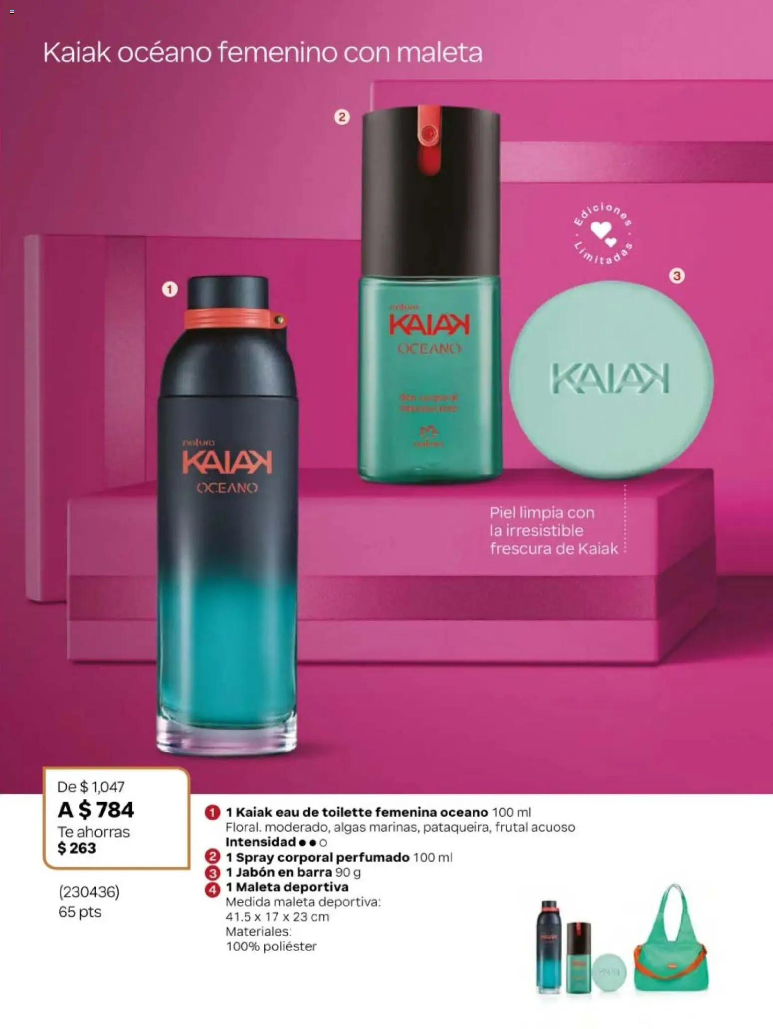 Nuevas ofertas de Natura válidas en toda la República Mexicana desde el 10.01.2026. ¡Encuentra las mejores ofertas en Natura campaña 2 2026! | Página: 19 | Productos: Maleta, Barra, Té, Jabón