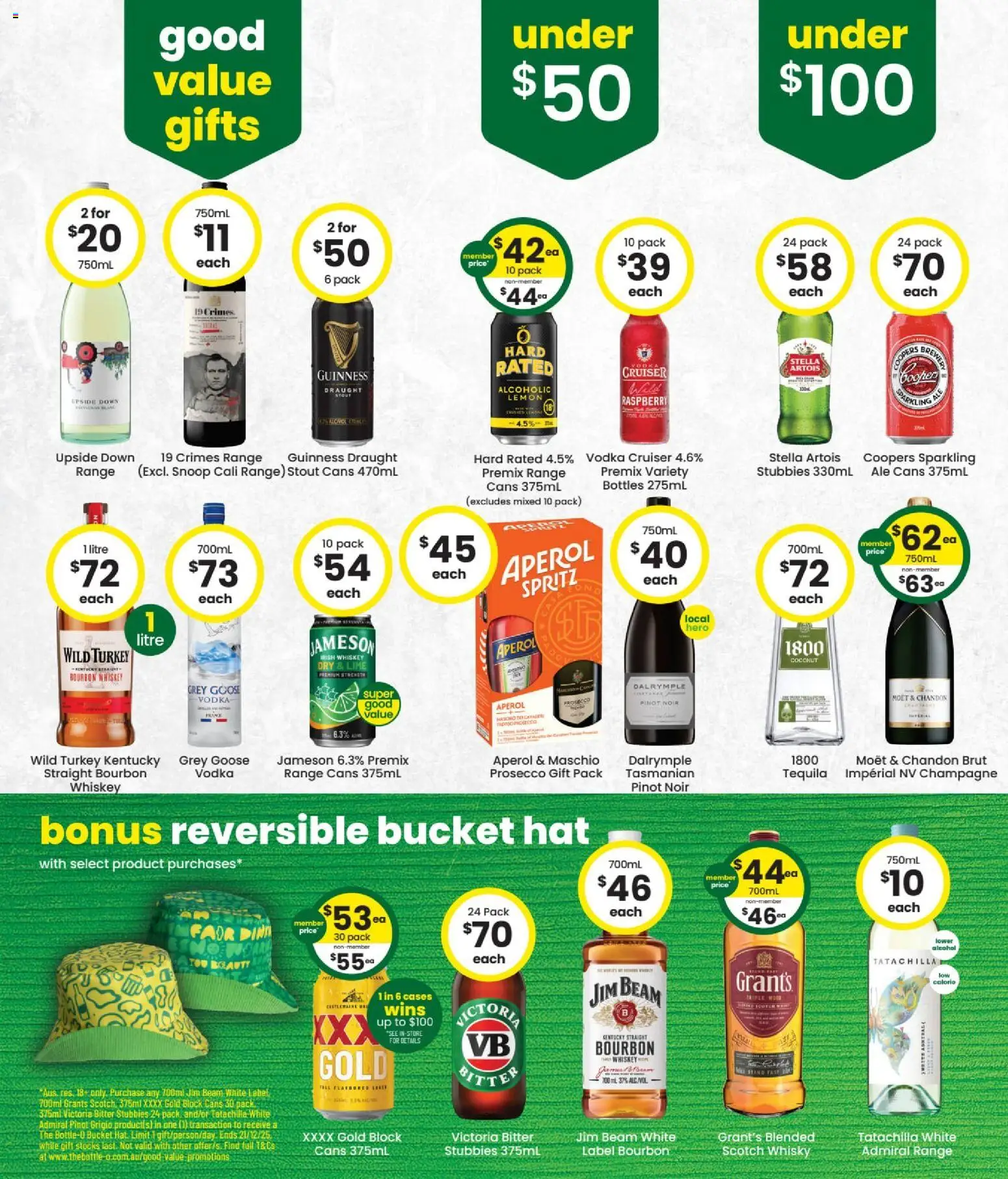 The Bottle-O catalogue - valid from 08.12.2025 | Page: 3 | Products: Bourbon, Vodka, Whiskey, Lime