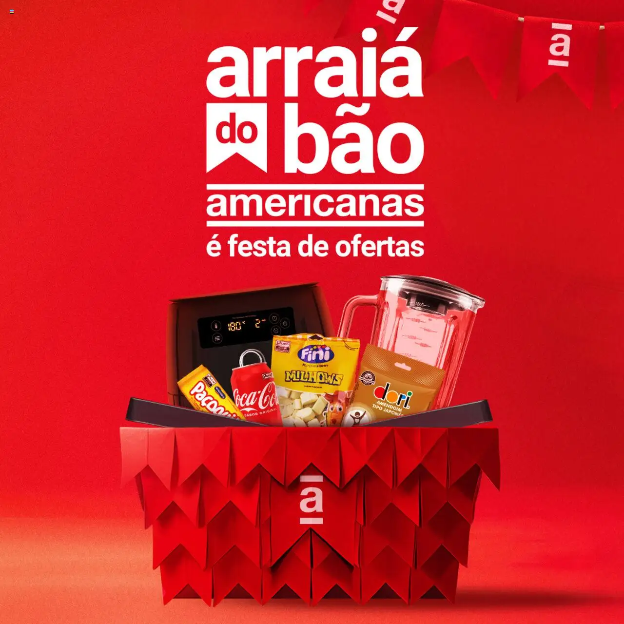 Lojas Americanas Folheto - válido de 16.06.2025 | Página: 1 | Produtos: Amendoim