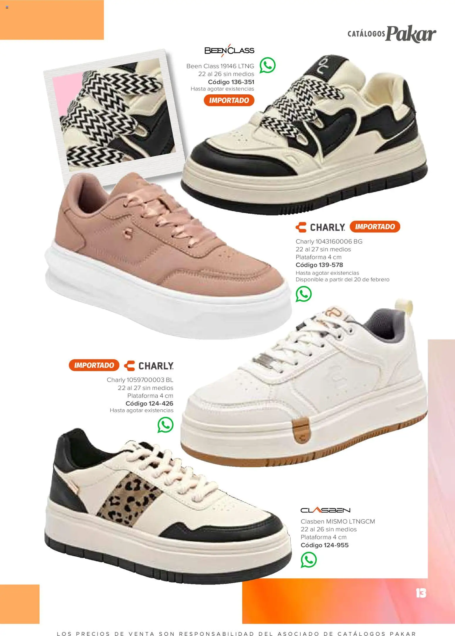 Nuevas ofertas de SC Pakar válidas en toda la República Mexicana desde el 30.01.2026. ¡Encuentra las mejores ofertas en SC Pakar catálogo Casual! | Página: 13