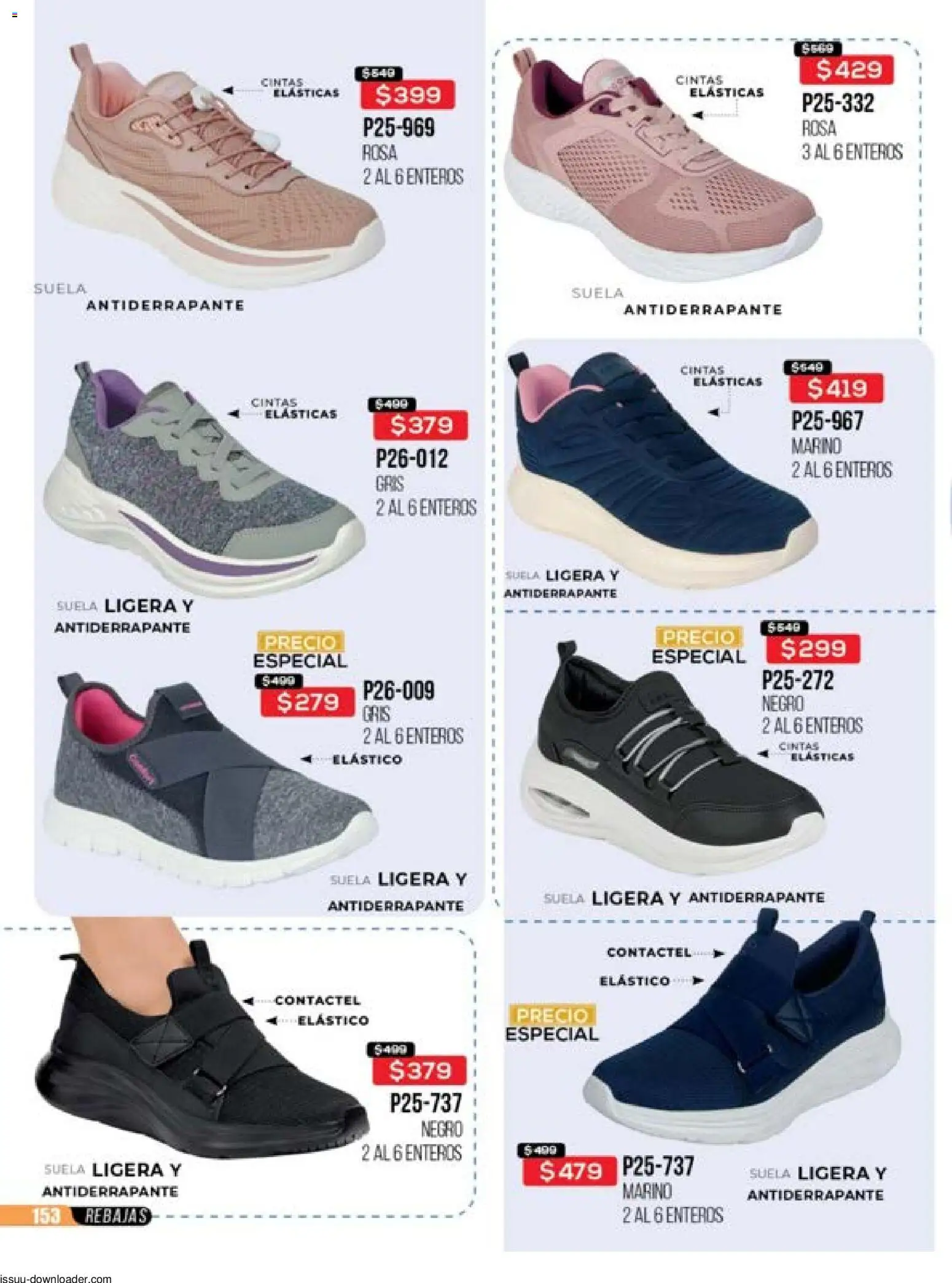 Nuevas ofertas de Cklass válidas en toda la República Mexicana desde el 31.10.2025. ¡Encuentra las mejores ofertas en Cklass catálogo Súper Rebajas Calzado! | Página: 154