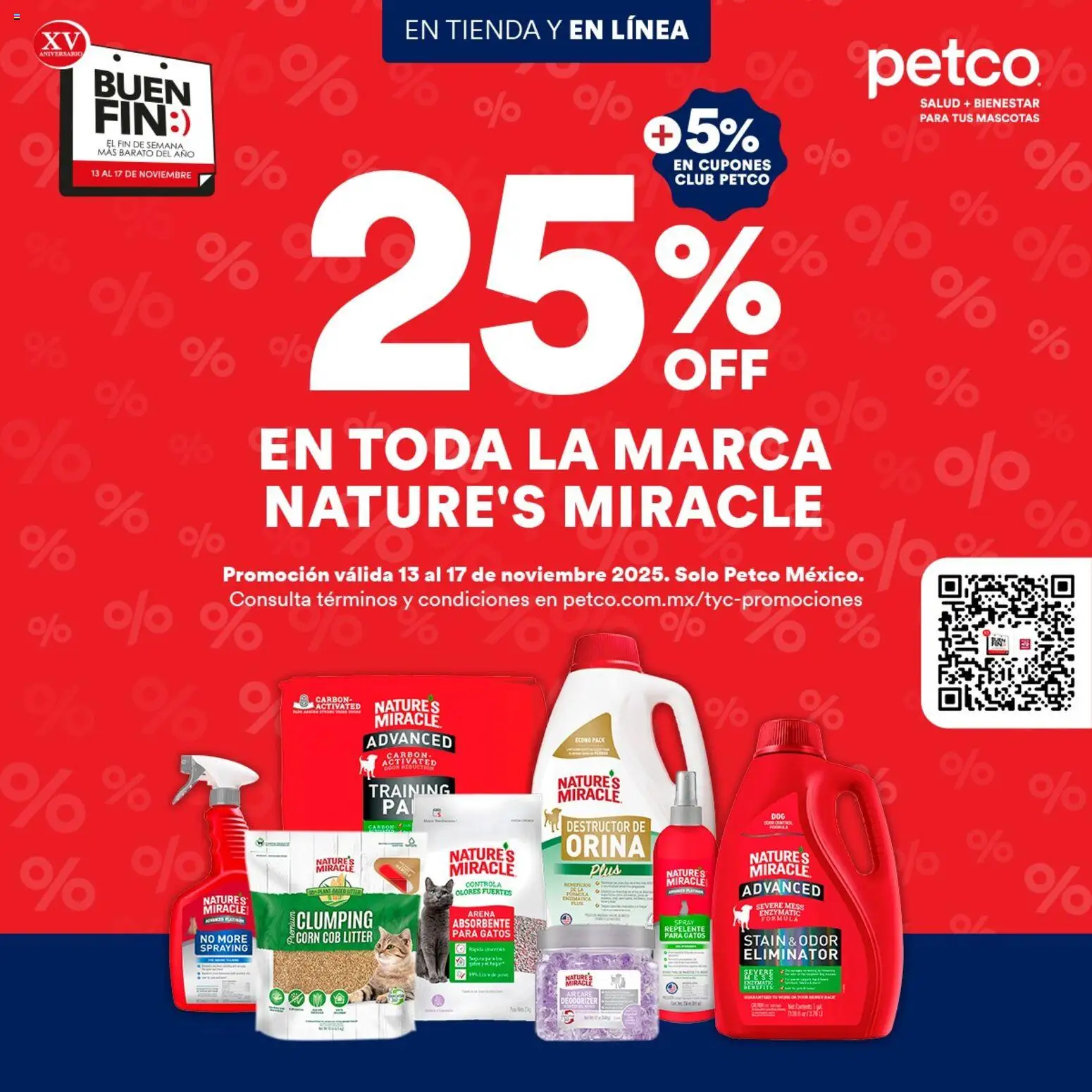 Nuevas ofertas de PetCo válidas en toda la República Mexicana desde el 13.11.2025. ¡Encuentra las mejores ofertas en PetCo Buen Fin ! | Página: 10 | Productos: Repelente