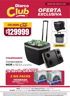 Vista previa Diarco - Conservadora + 12 Heineken De Regalo válido desde el 05.12.2025