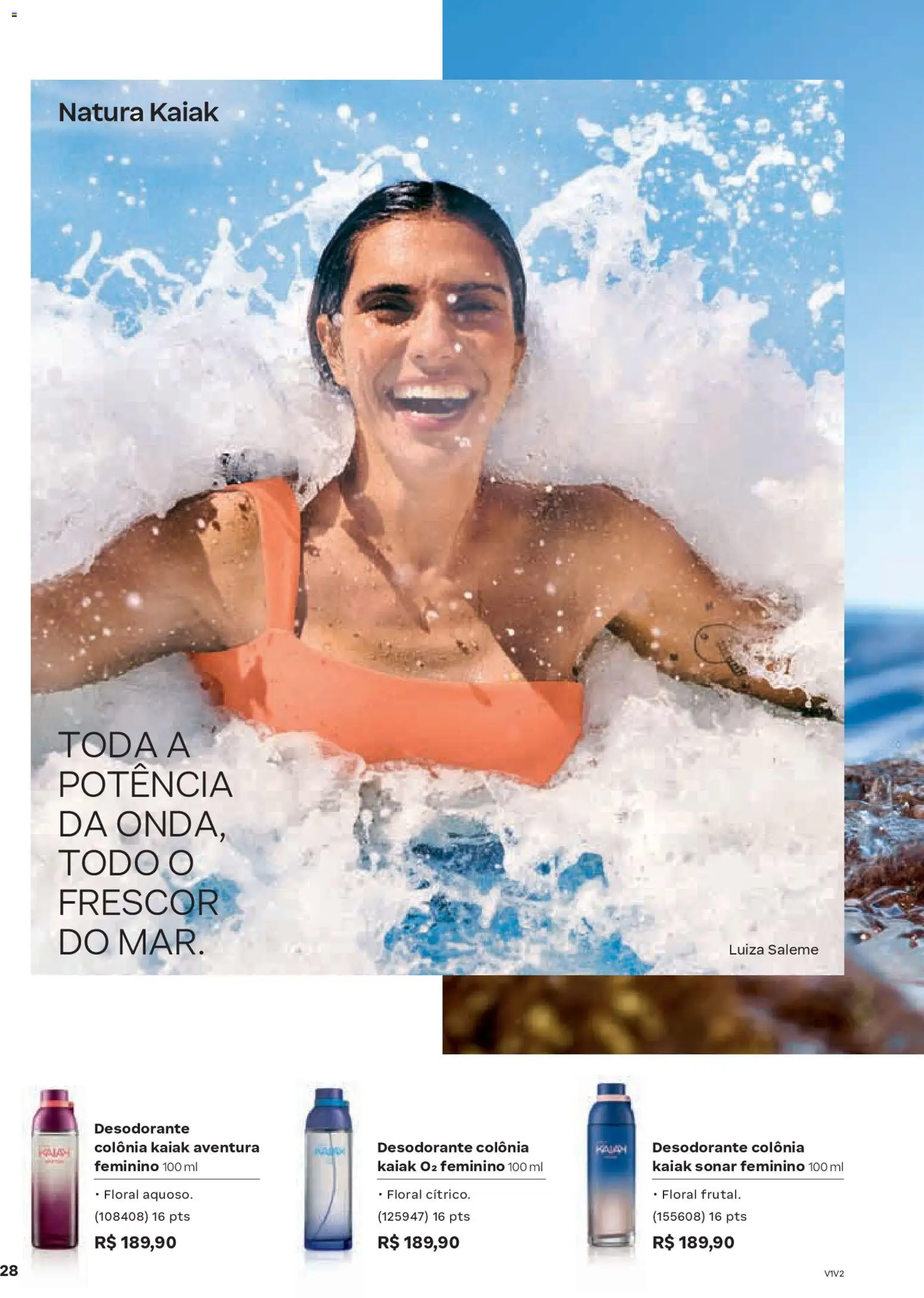 Natura Folheto - válido de 19.02.2026 | Página: 28 | Produtos: Desodorante