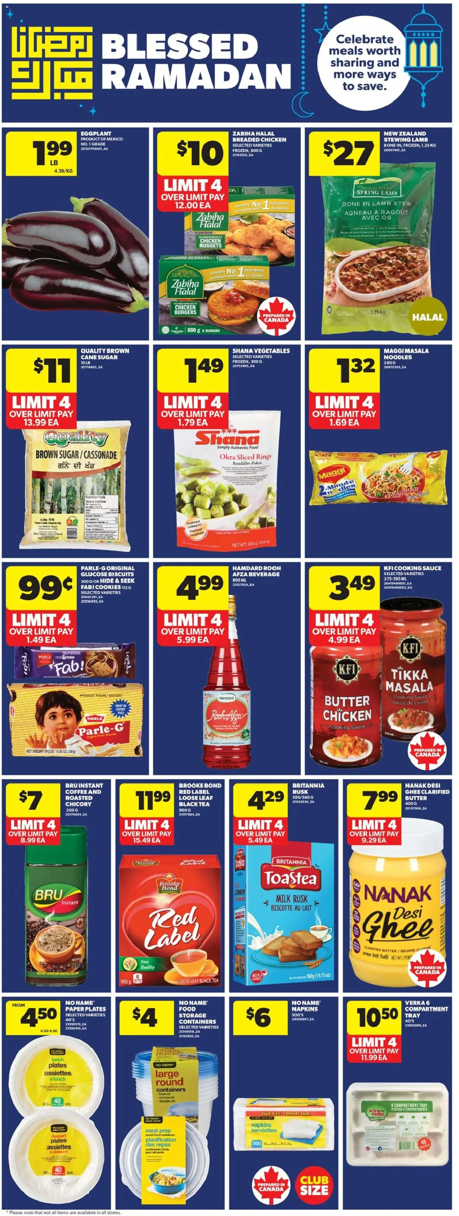 Real Canadian Superstore flyer valid from 29.01.2026 | Page: 25 | Products: Cookies, Milk, Butter, Coffee