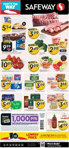 Preview of Safeway weekly flyer / circulaire from shop Safeway valid from 16.04.2026