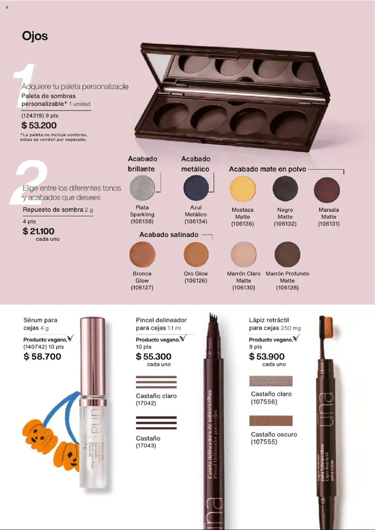Natura revista - valida desde el 03.09.2025 | Página: 58 | Productos: Polvo, Sombra, Delineador, Mostaza