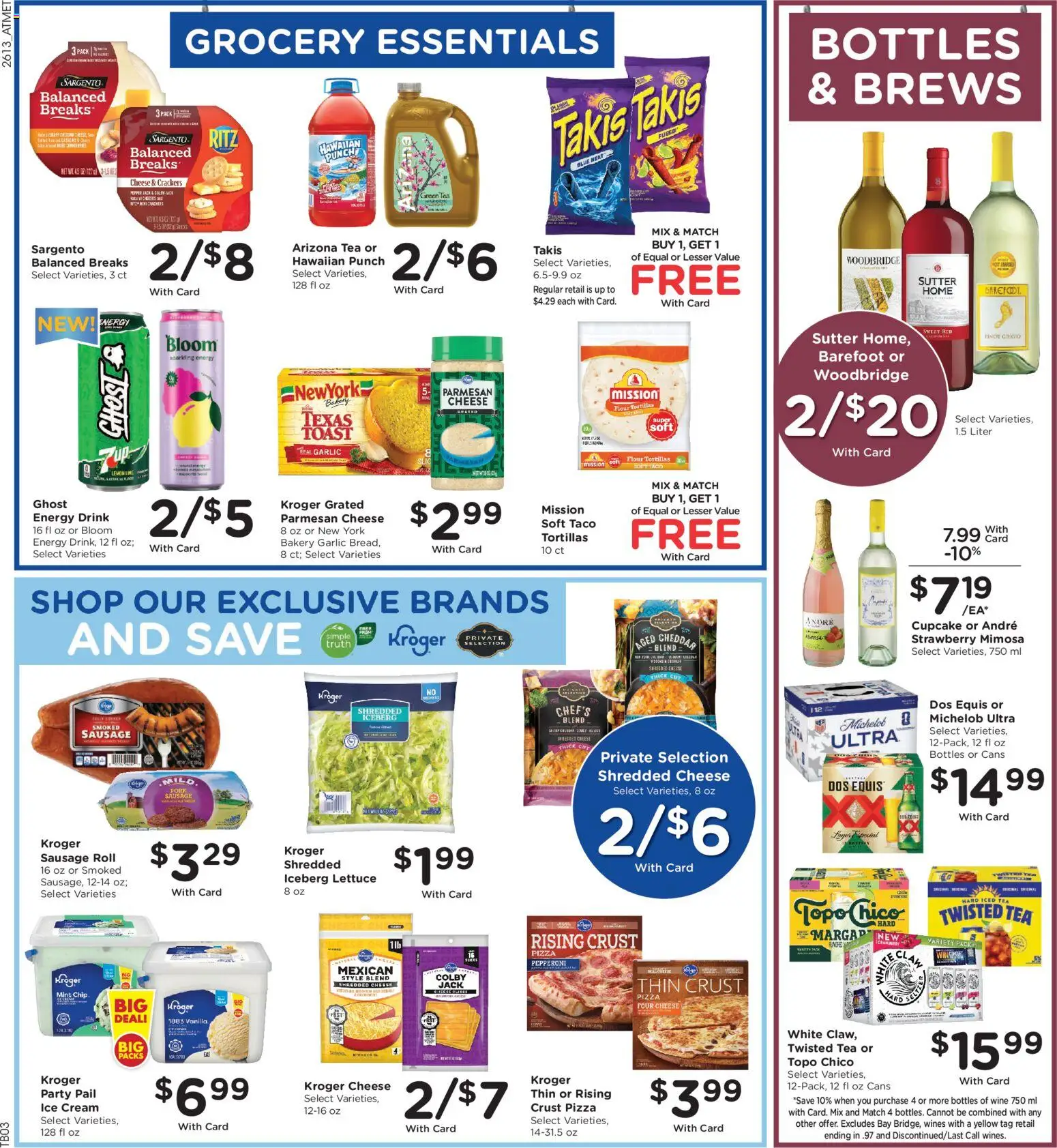 Kroger Weekly Ad - valid from 29.04.2026 | Page: 10 | Products: Lettuce, Pan, Cream, Garlic