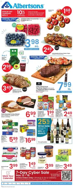 Preview of Albertsons weekly ads valid from 05.11.2025