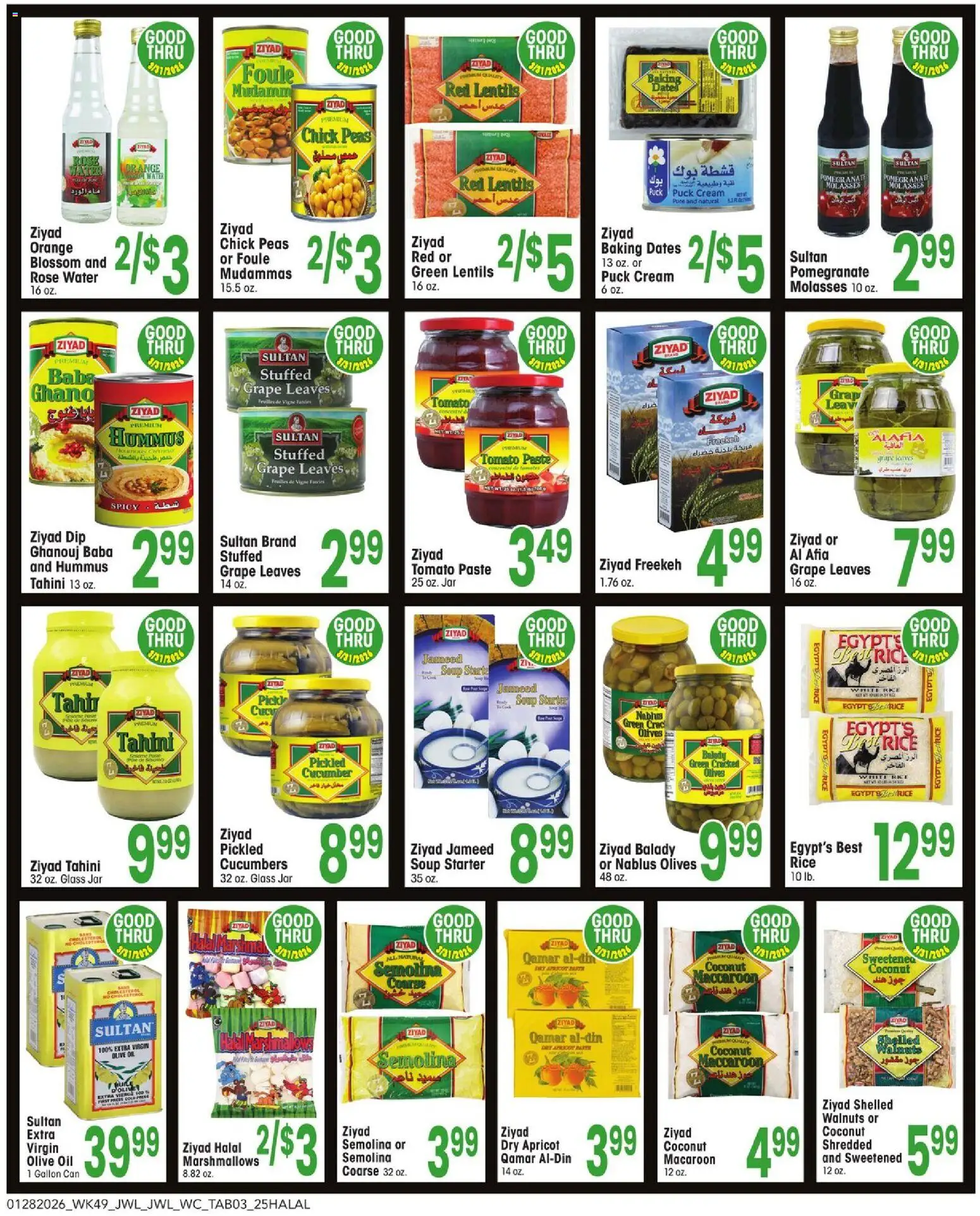 Jewel Osco Local Ad - valid from 28.01.2026 | Page: 3 | Products: Oil, Cucumbers, Water, Starter