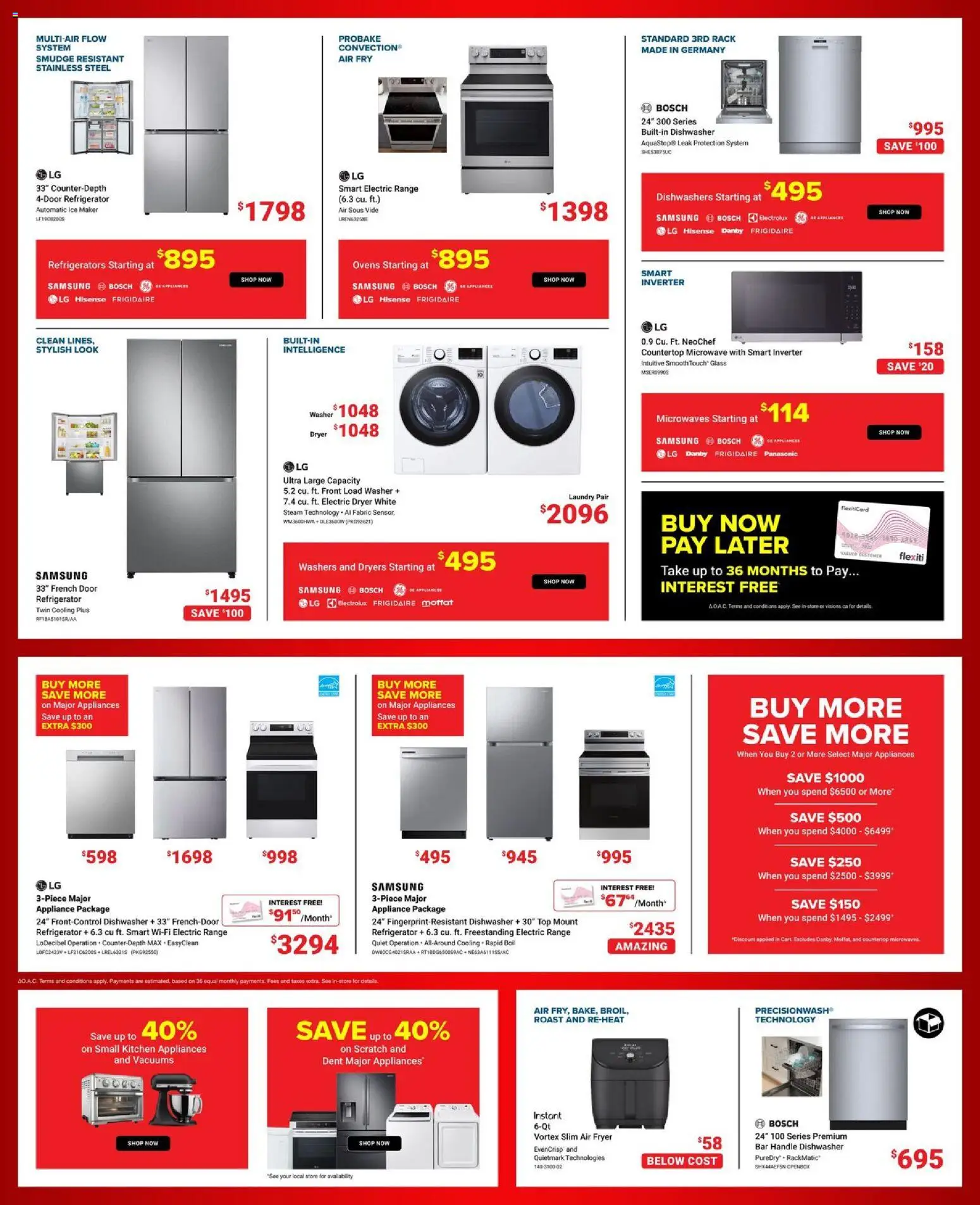 Visions flyer valid from 13.02.2026 | Page: 6 | Products: Refrigerator, Dryer, Dishwasher, Fryer