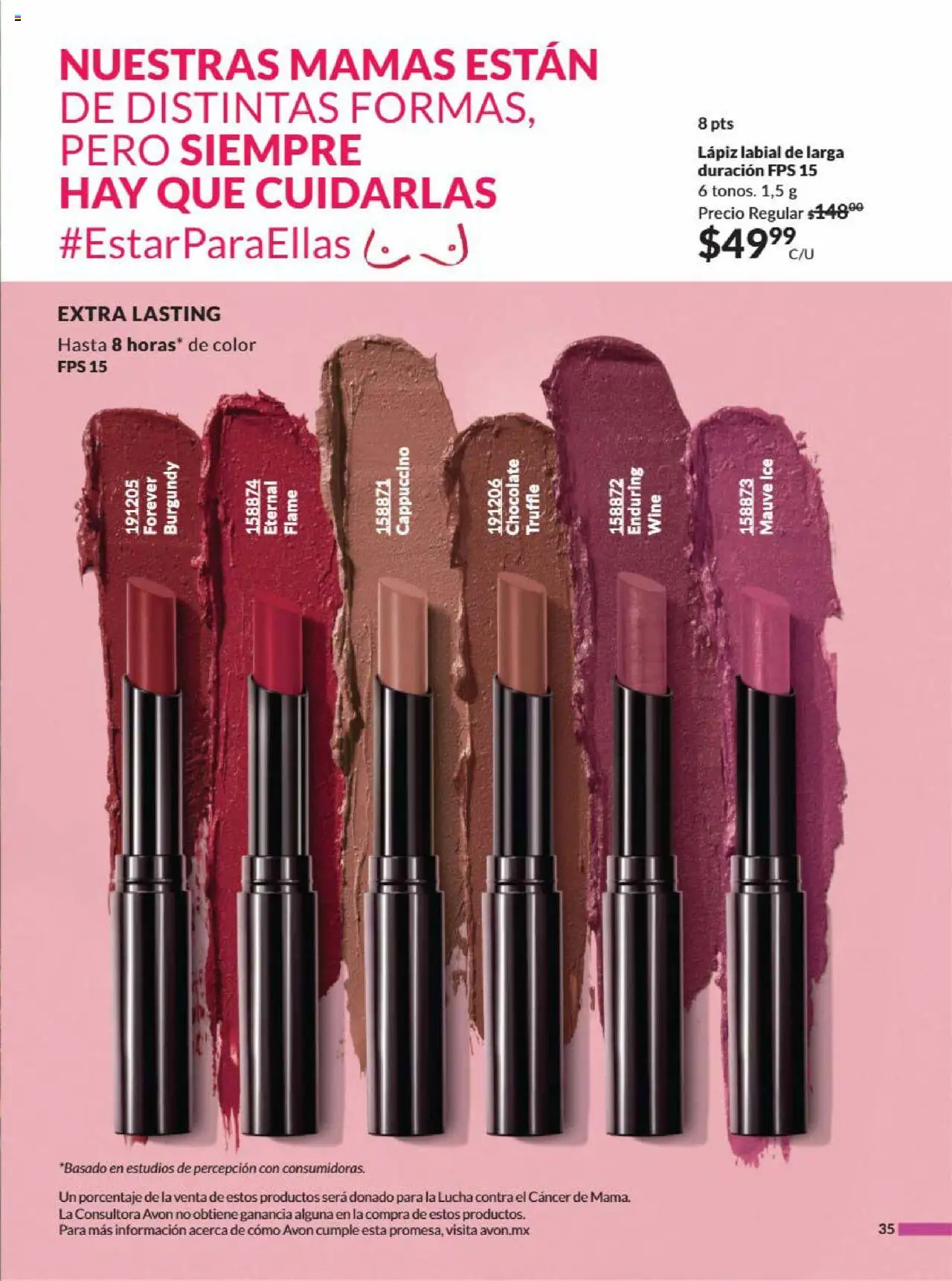 Nuevas ofertas de AVON válidas en toda la República Mexicana desde el 09.08.2025. ¡Encuentra las mejores ofertas en AVON - Campaña 13 2025! | Página: 39 | Productos: Chocolate, Lápiz labial