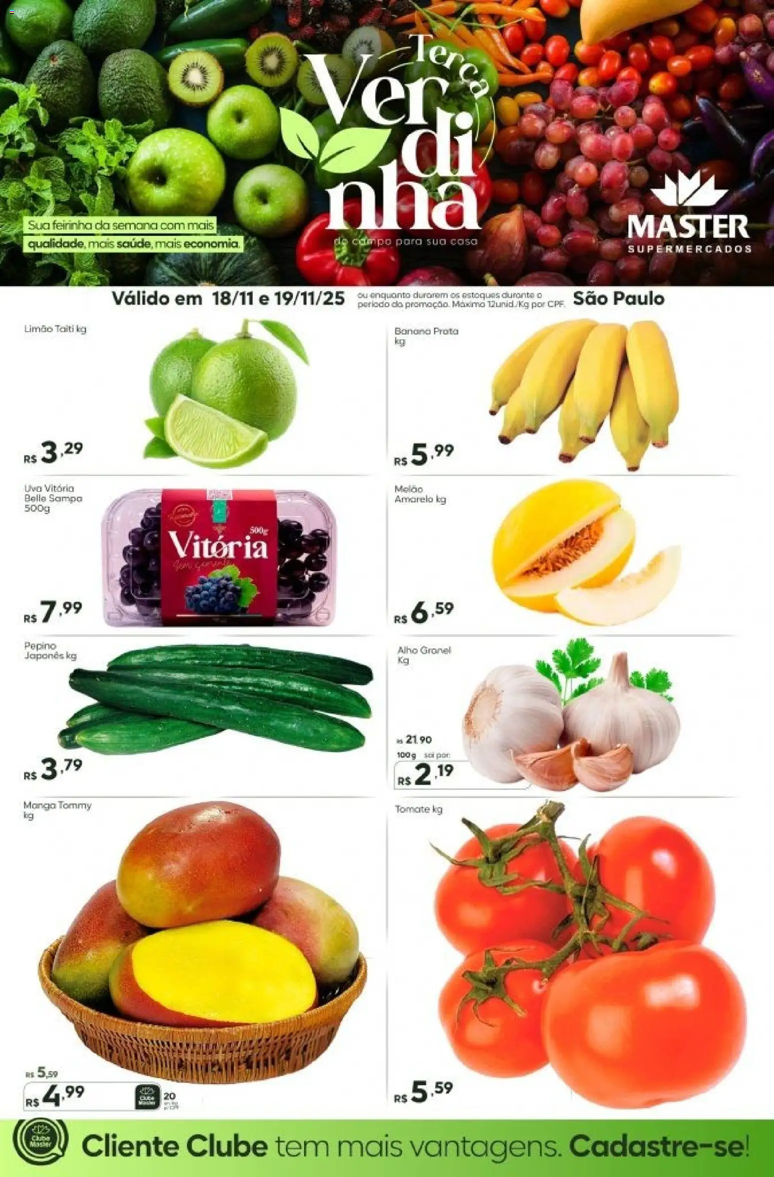 Master Folheto - válido de 18.11.2025 | Página: 1 | Produtos: Alho