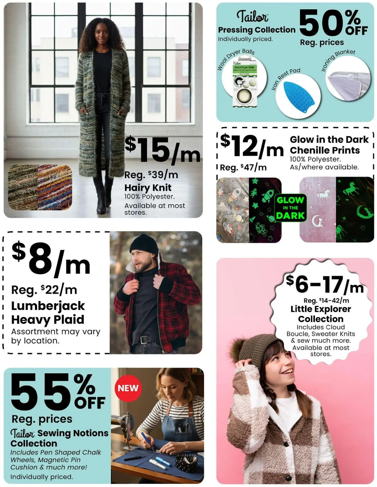 Fabricland flyer valid from 01.02.2026 | Page: 8 | Products: Dryer, Iron, Blanket, Sweater