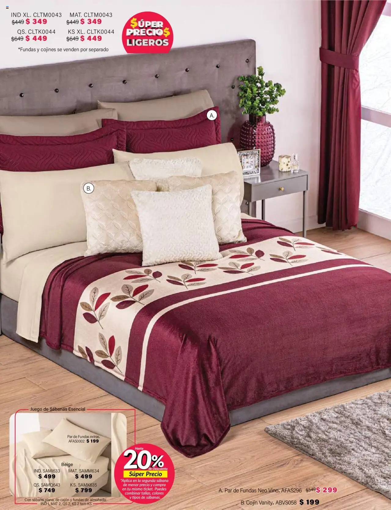 Nuevas ofertas de Colchas Concord válidas en toda la República Mexicana desde el 01.08.2025. ¡Encuentra las mejores ofertas en Colchas Concord - Catálogo! | Página: 917 | Productos: Juego, Almohada, Sabanas