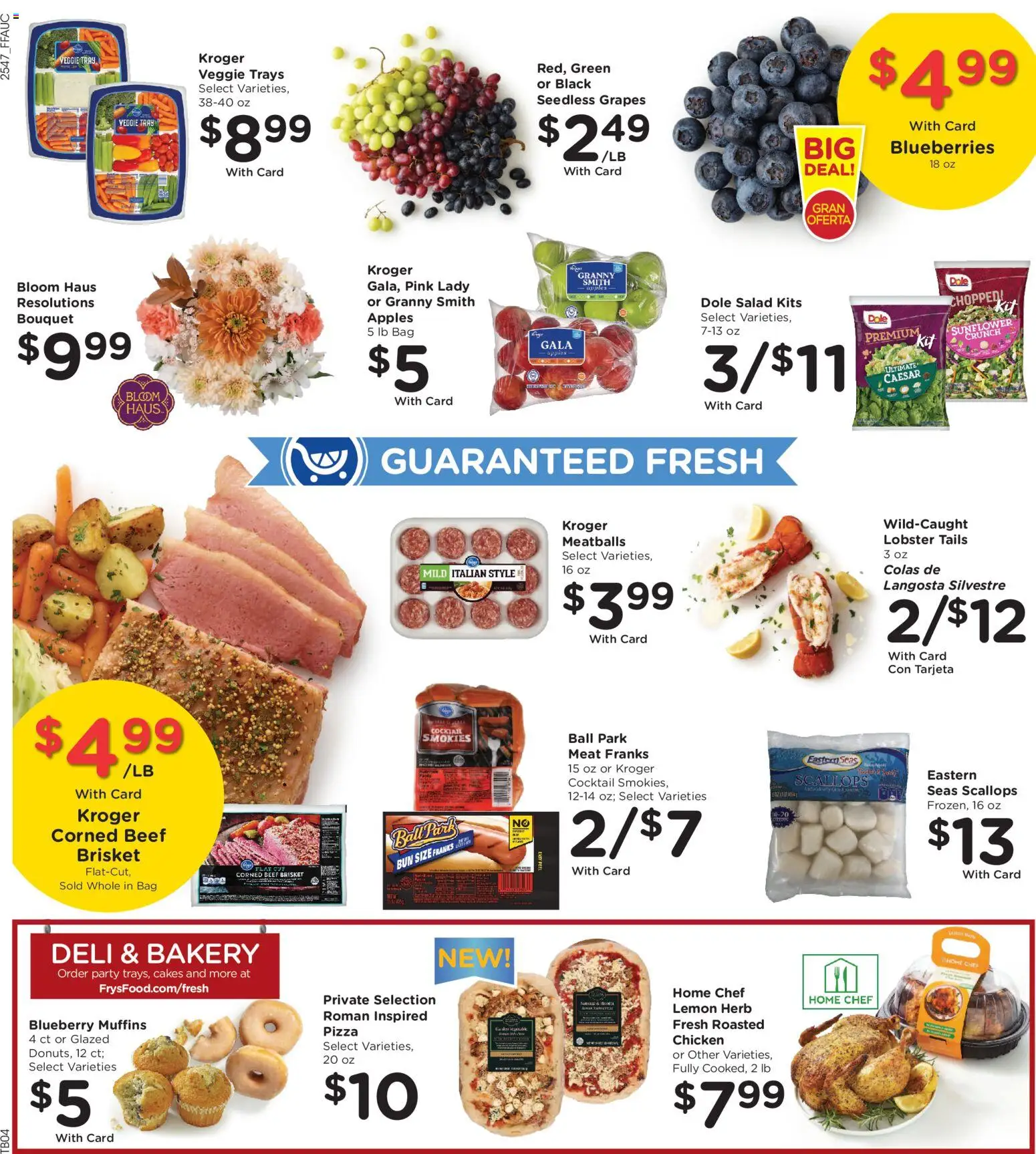 Fry's Food Weekly Ad - valid from 26.12.2025 | Page: 10 | Products: Apples, Beef, Lemon, Bag