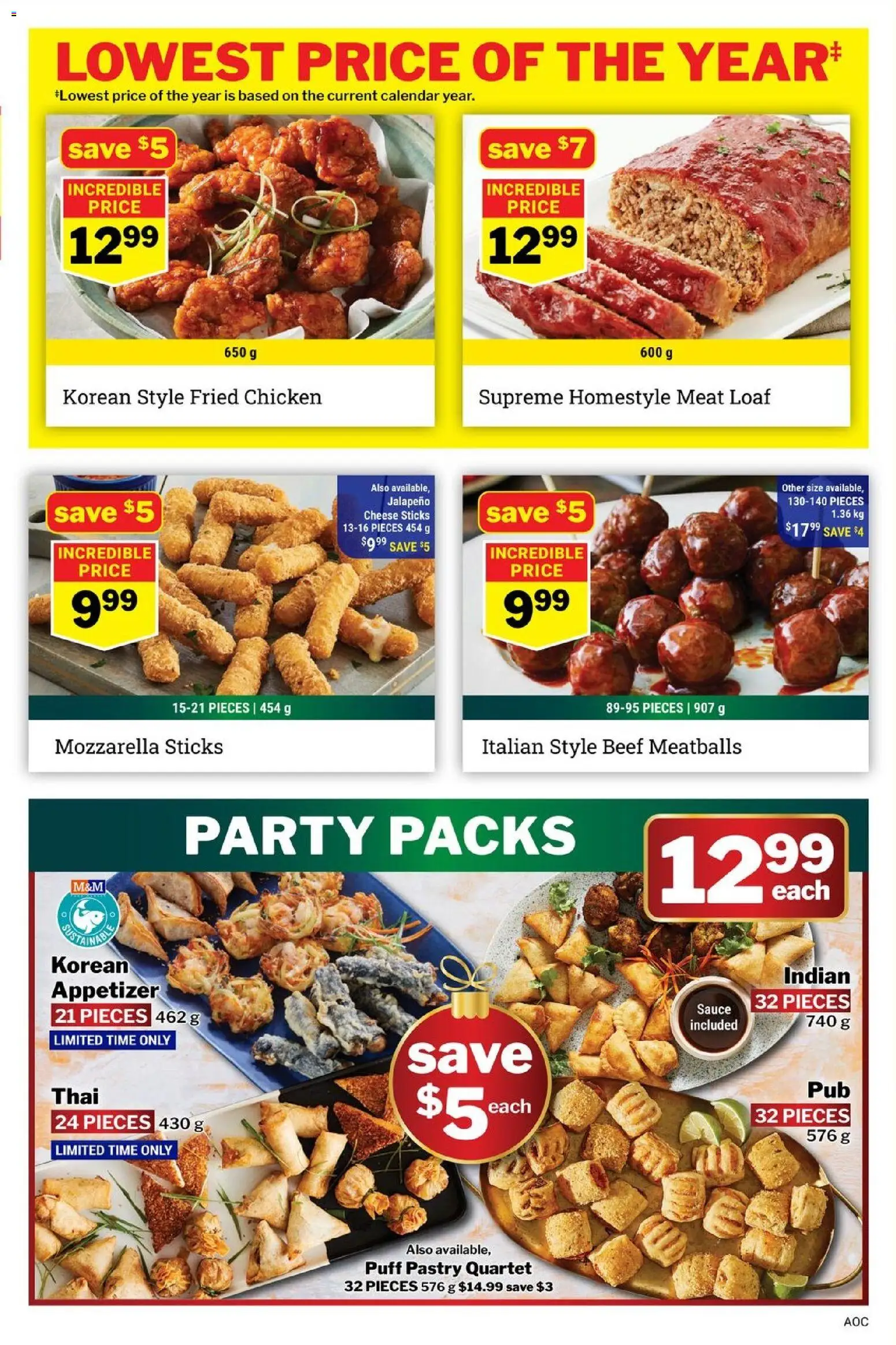 M&M Food Market flyer valid from 11.12.2025 | Page: 3 | Products: Beef, Cheese, Chicken