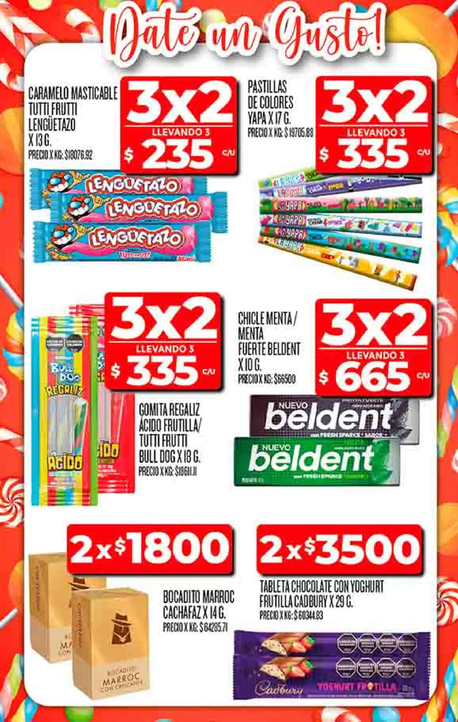 Supermercado DIA Ofertas │ válido desde el 02.01.2026 | Página: 16 | Productos: Tableta, Frutilla, Chocolate, Chicle