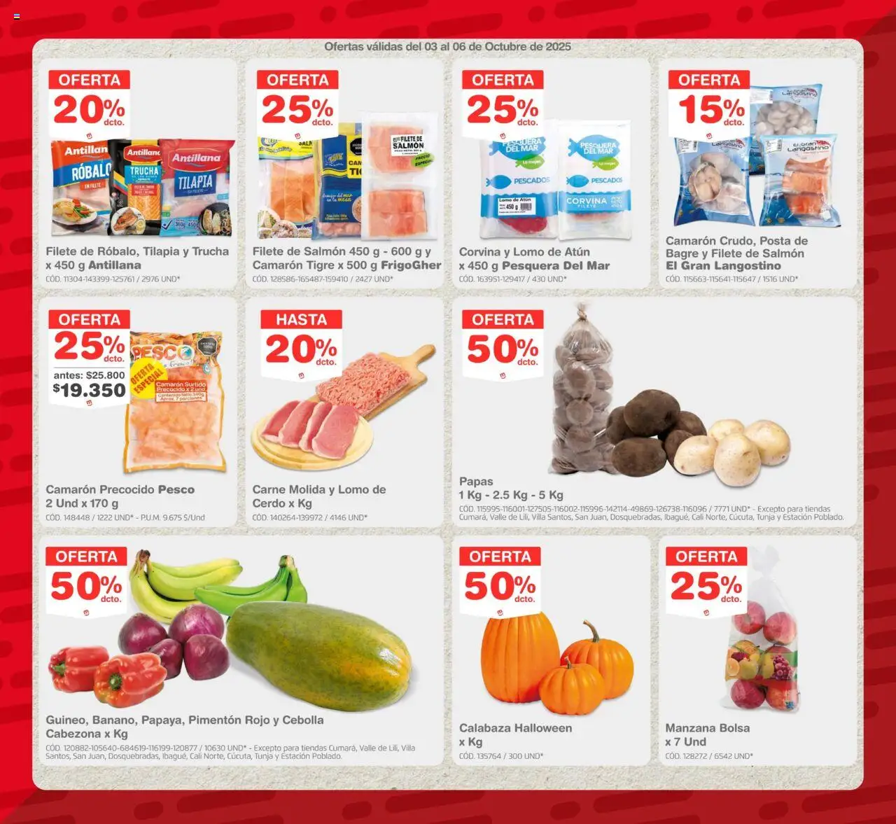 Makro revista - valida desde el 03.10.2025 | Página: 2 | Productos: Cerdo, Pimentón, Aceitero, Ducha Bidet