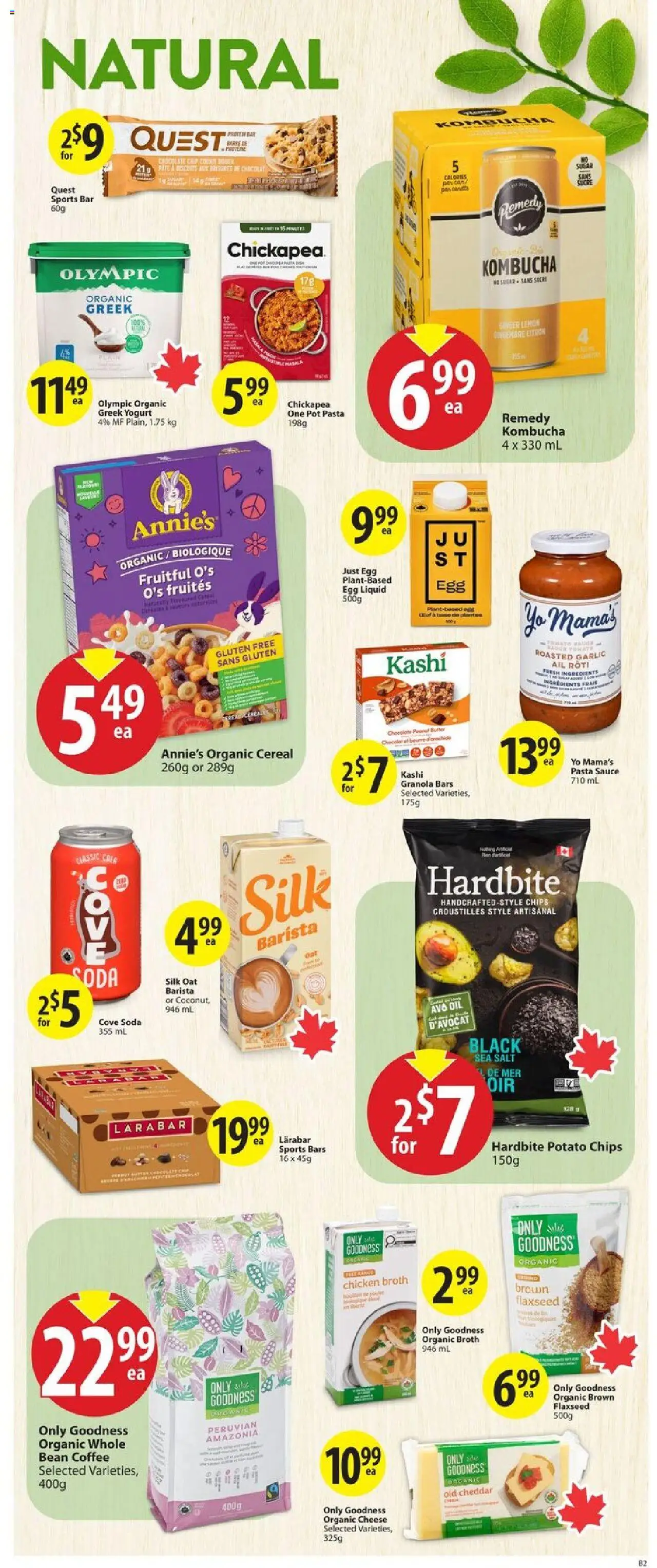 Save on foods flyer valid from 14.08.2025 | Page: 23 | Products: Chips, Butter, Yogurt, Chocolate