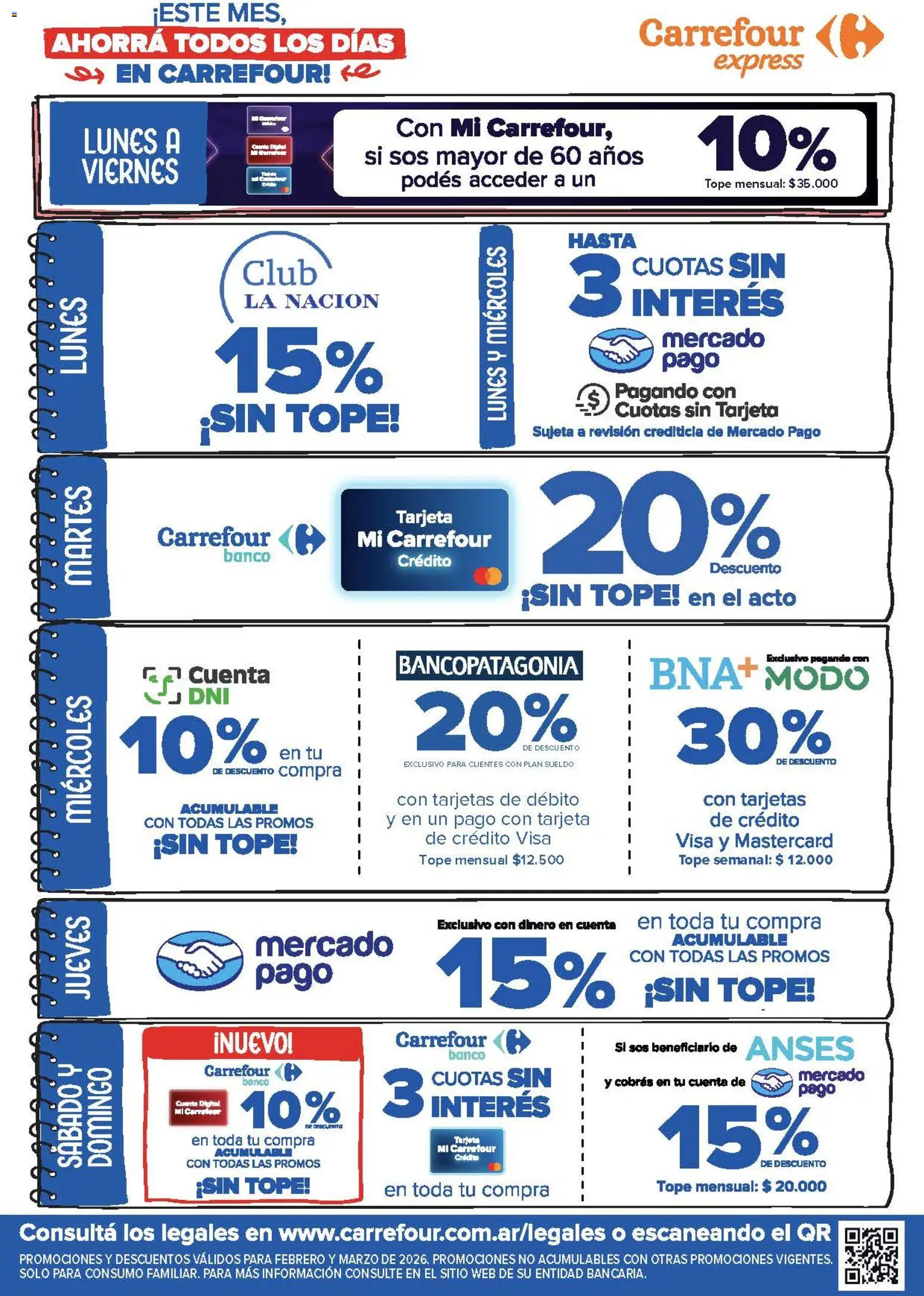 Carrefour Express - Ofertas │ válido desde el 24.02.2026 | Página: 6 | Productos: Banco
