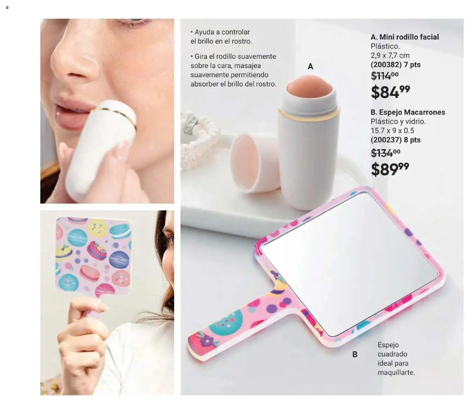 Nuevas ofertas de AVON válidas en toda la República Mexicana desde el 28.11.2025. ¡Encuentra las mejores ofertas en AVON Casa & Estilo 18 2025! | Página: 107 | Productos: Brillo, Espejo, Rodillo, Sobre