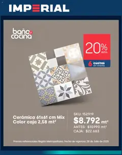 Imperial ofertas  │ válido desde el 15.07.2025 | Página: 4 | Productos: Cocina, Caja