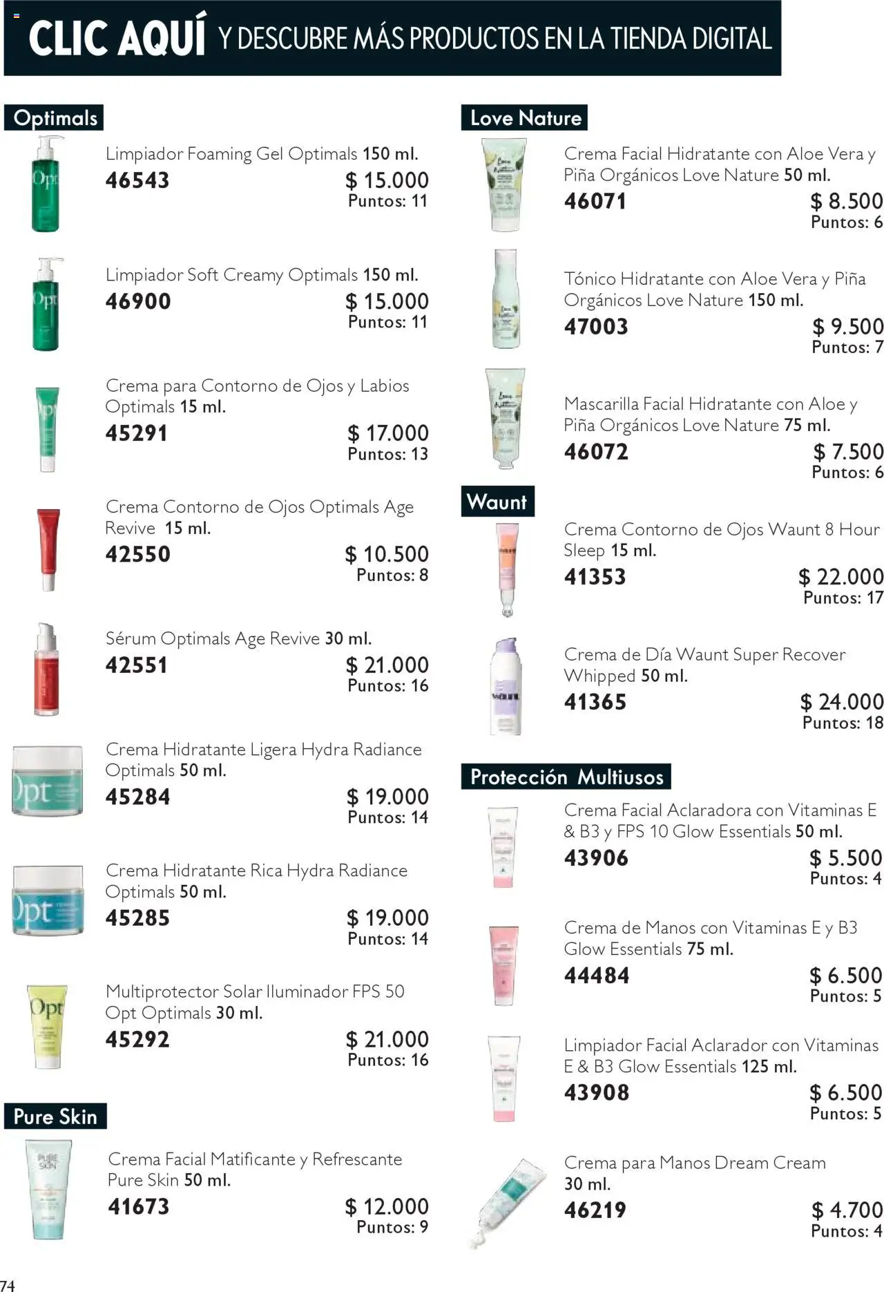 Oriflame - Catálogo │ válido desde el 13.09.2025 | Página: 74 | Productos: Limpiador, Mascarilla, Piña, Crema