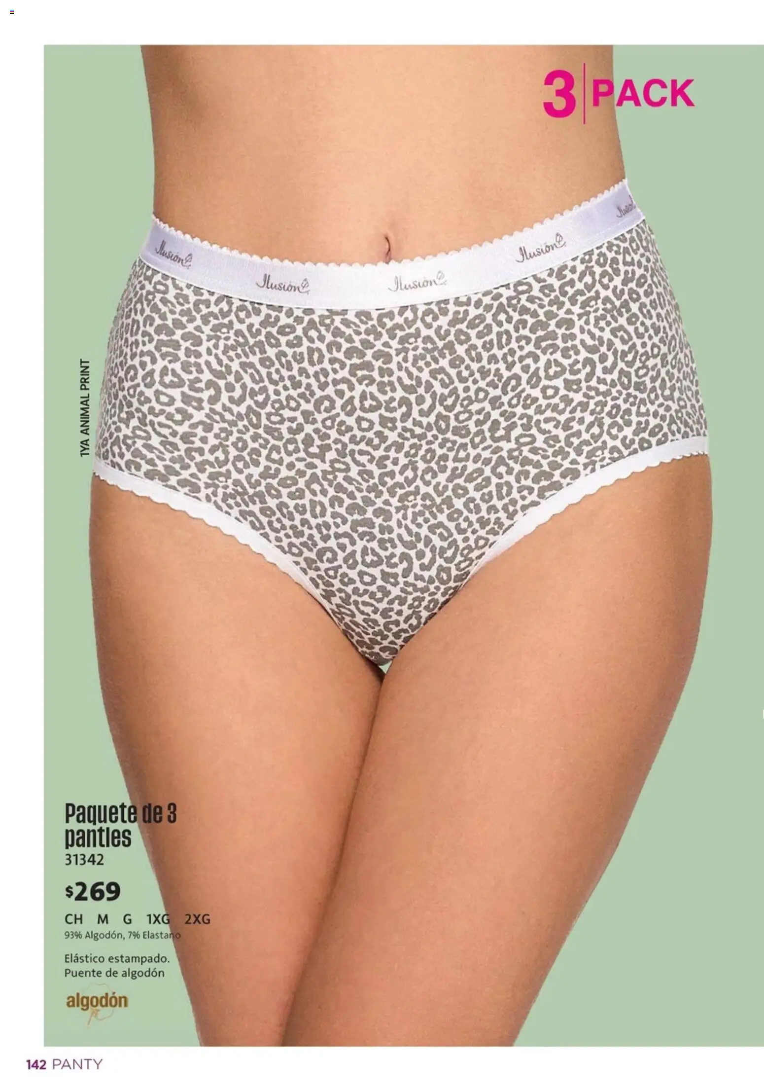 Nuevas ofertas de Ilusión válidas en toda la República Mexicana desde el 01.03.2026. ¡Encuentra las mejores ofertas en Ilusión catálogo Primavera! | Página: 144 | Productos: Algodón