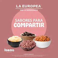 Vista previa de La Europea catálogo Sabores Para Compartir, nuevo folleto de la tienda, válido en México a partir del 09.12.2025