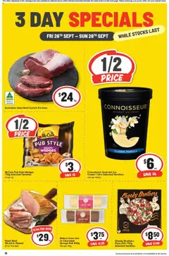 Preview of IGA - 3 Day Specials WA - valid from 26.09.2025