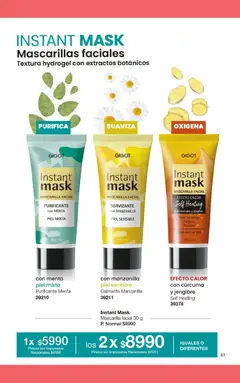 Vista previa Gigot - CAMPAÑA 04 válido desde el 05.02.2026 | Página: 73 | Productos: Mascarilla, Curcuma, Suavizante
