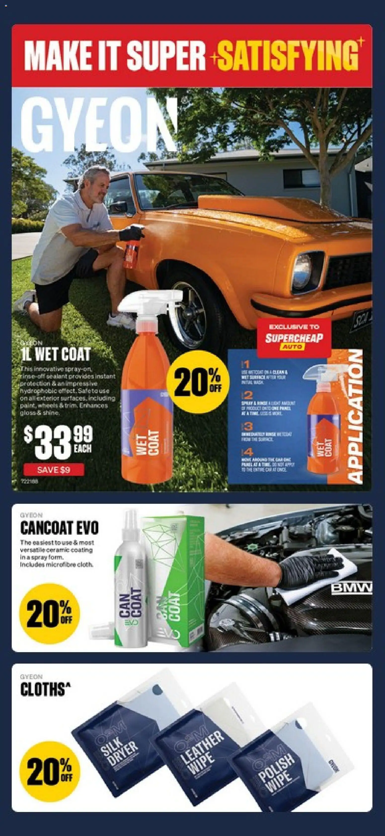 Supercheap Auto catalogue - valid from 21.01.2026 | Page: 7 | Products: Cloth, Polish, Coat, Dryer
