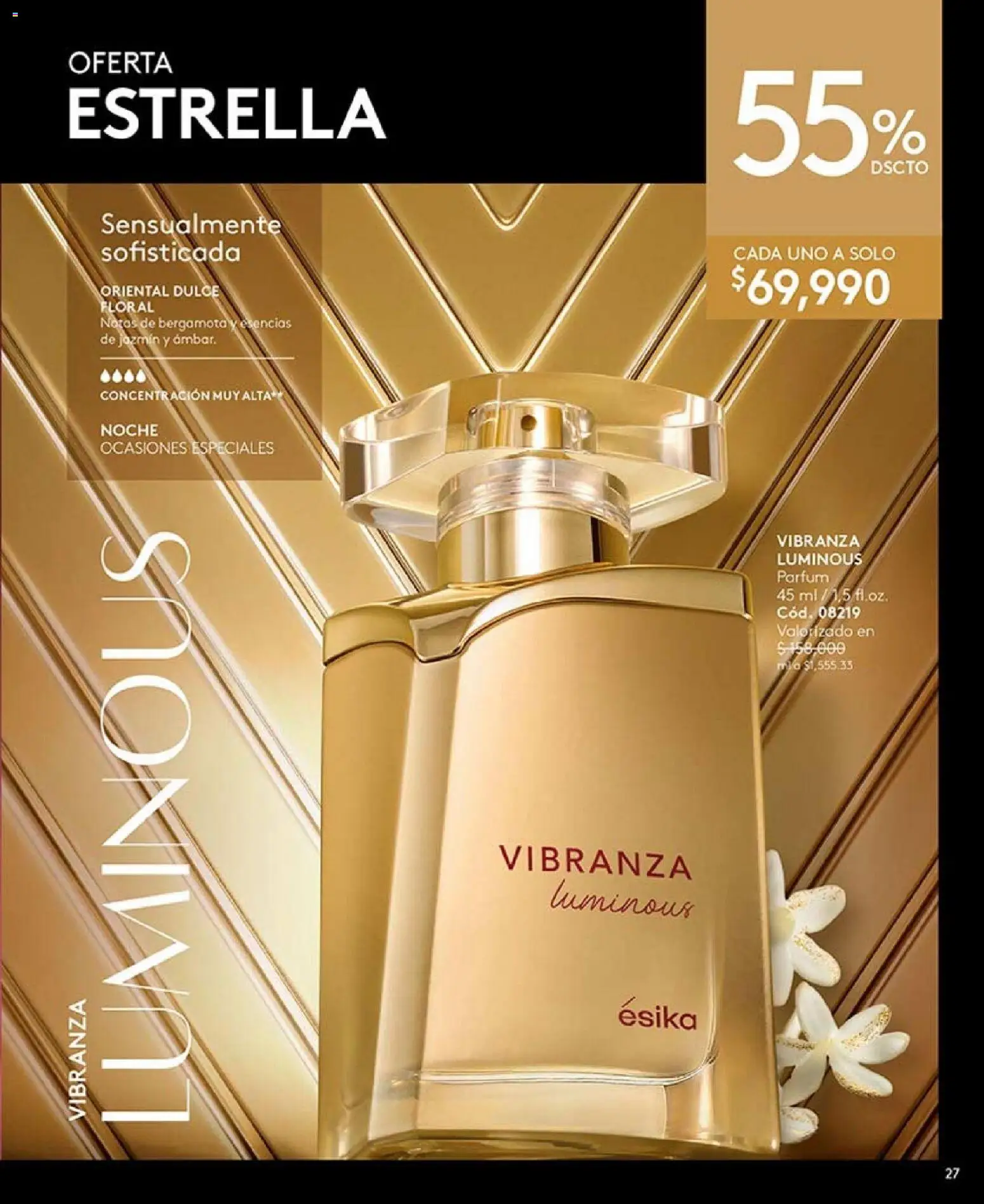 Ésika revista - valida desde el 01.01.2026 | Página: 27 | Productos: Esencias