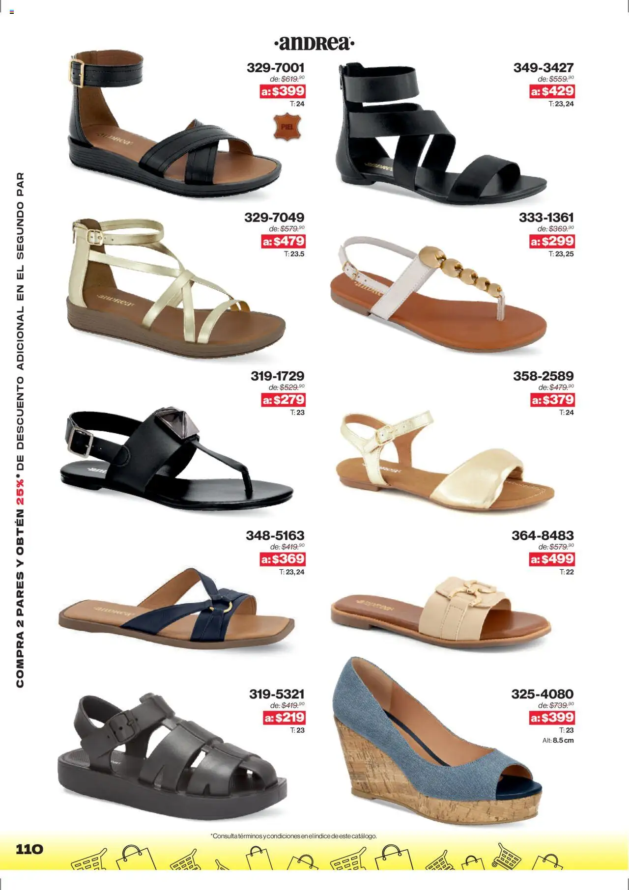 Nuevas ofertas de Andrea válidas en toda la República Mexicana desde el 10.08.2025. ¡Encuentra las mejores ofertas en Andrea - Catálogo Outlet! | Página: 110