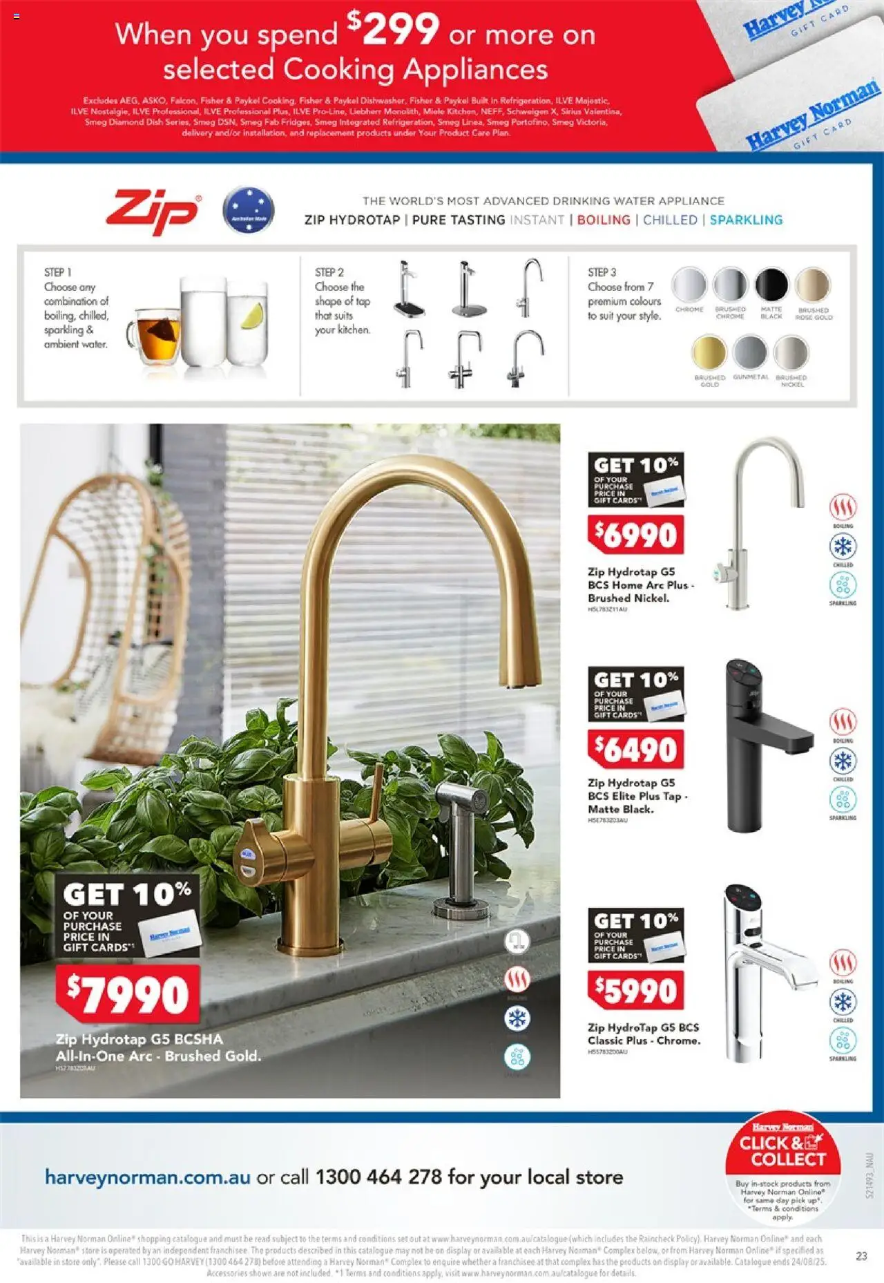 Harvey Norman catalogue - valid from 15.08.2025 | Page: 23 | Products: Diamond, Tap, Water, Accessories