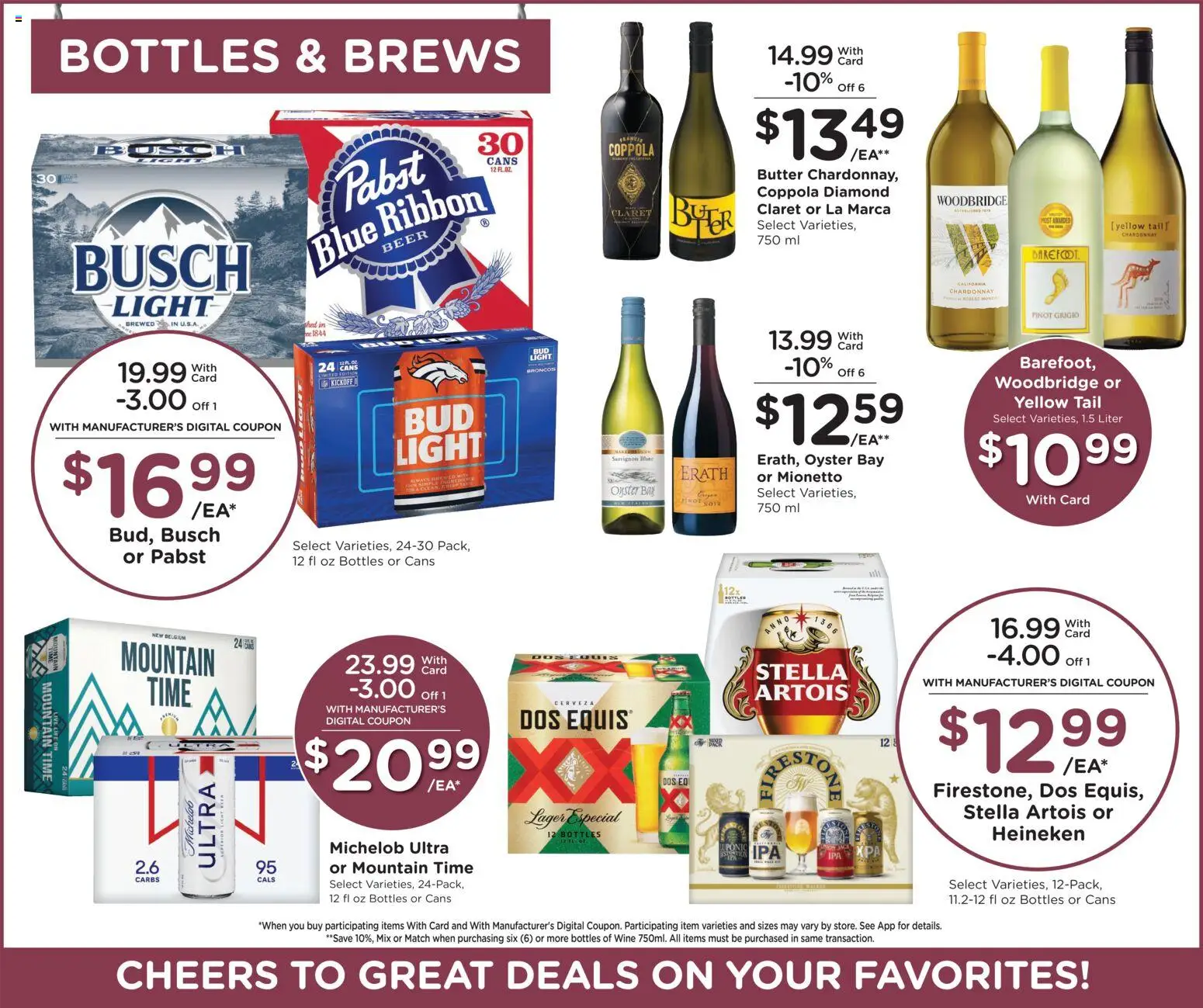 King Soopers Black Friday - valid from 12.11.2025 | Page: 11 | Products: Butter, Wine, Beer
