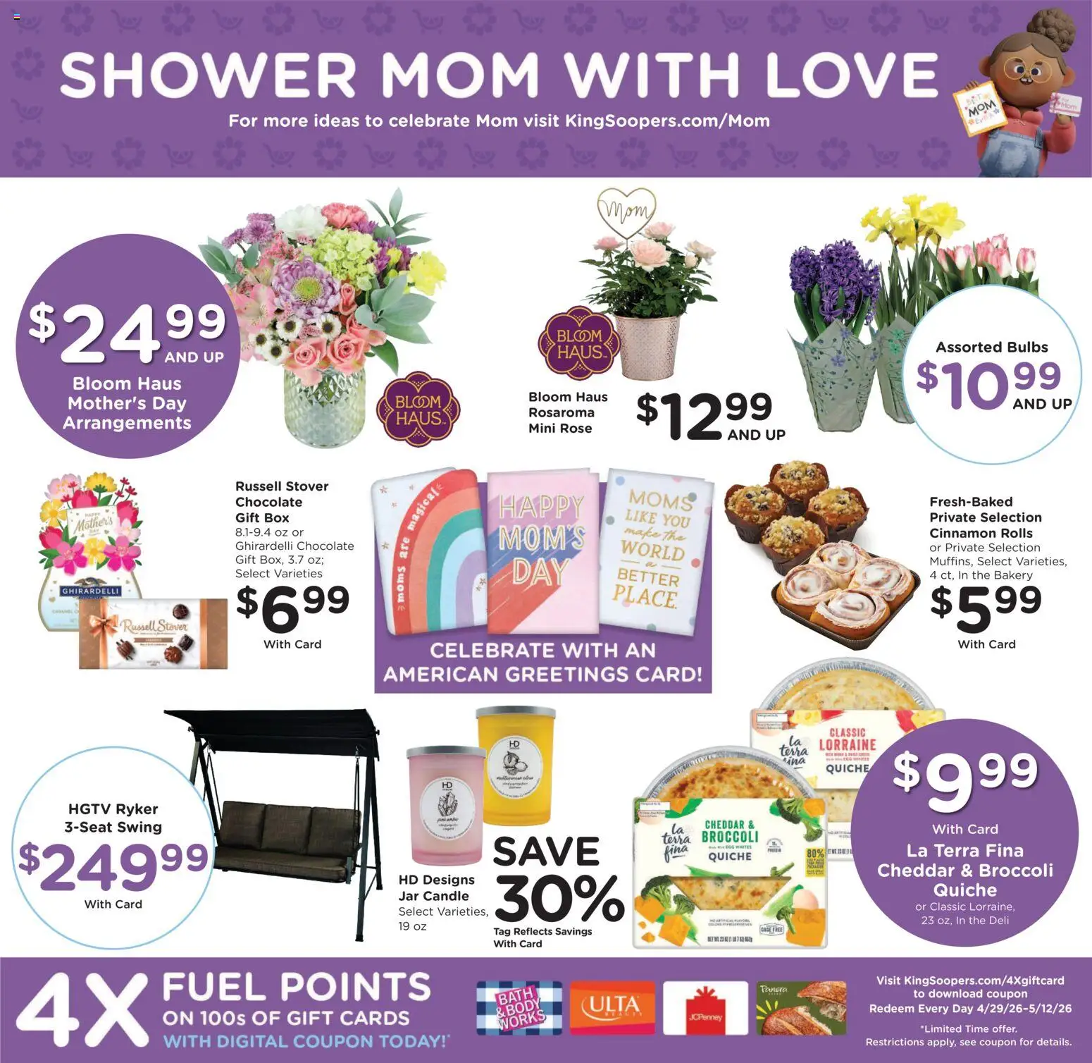 King Soopers Weekly Ad - valid from 29.04.2026 | Page: 7 | Products: Bakery, Bath, Shower, Chocolate