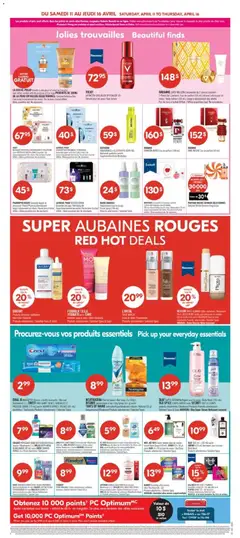 Preview of Pharmaprix weekly flyer / circulaire from shop Pharmaprix valid from 10.04.2026 | Page: 9