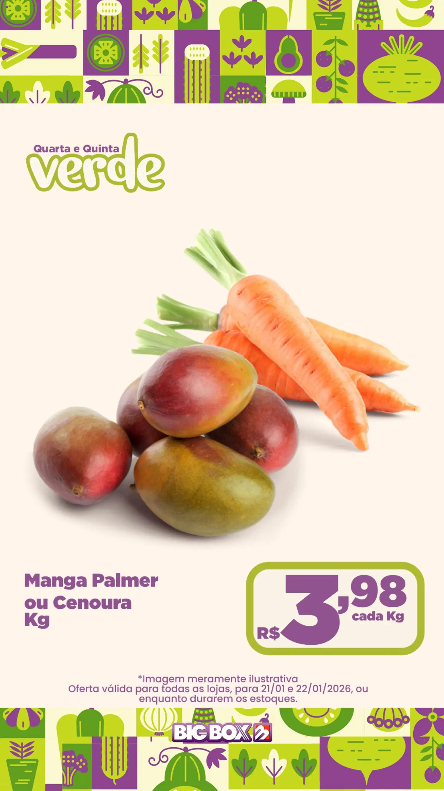 Big Box Folheto - válido de 21.01.2026 | Página: 7 | Produtos: Cenoura